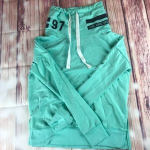 Aero Live Love Dream Cowl Neck Sweatshirt